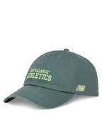 Czapki i chusty sportowe męskie - New Balance Czapka z daszkiem LAH51014DKJ Khaki - miniaturka - grafika 1
