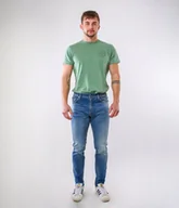 Spodnie męskie - Jeansy męskie slim HUNTER 2612 BRUSHED USED-36\32 - miniaturka - grafika 1