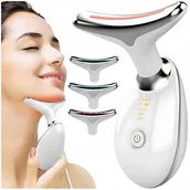 Masażery - Masażer Liftingujący 3W1 Soniczny Ems Ujędrniający Twarz Szyja Wibracyjny - miniaturka - grafika 1