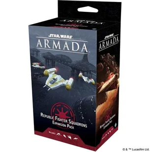 Fantasy Flight Games Star Wars Armada Republic Fighter Squadrons Expansion 114489 - Gry bitewne - miniaturka - grafika 2