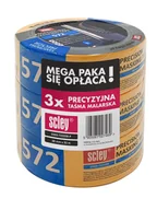 Folie i taśmy malarskie - Taśma ryżowa Scley 33m x 38mm 3 sztuki - miniaturka - grafika 1