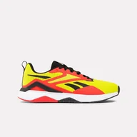 Buty sportowe męskie - Męskie Buty REEBOK NANOFLEX TR 2 100205052 – Żółty - miniaturka - grafika 1