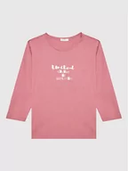 Bluzy dla chłopców - United Colors Of Benetton Bluzka 3I9WA100T Różowy Regular Fit - miniaturka - grafika 1
