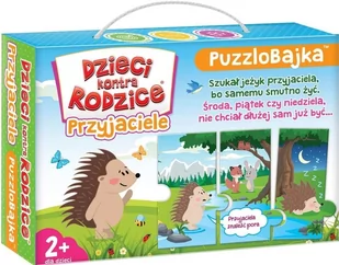 Kangur Dzieci kontra rodzice puzzlobajka przyjaciele - Gry planszowe - miniaturka - grafika 1