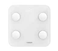 Wagi łazienkowe - Raven EW016 Z analizą parametrów składu ciała 180kg - miniaturka - grafika 1
