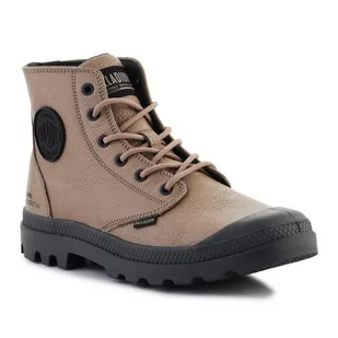 Buty Palladium Pampa Hi Supply Lth 77963-297 brązowe - Buty sportowe męskie - miniaturka - grafika 1
