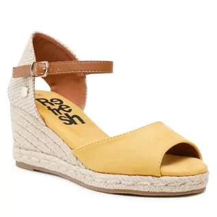 Espadryle damskie - Refresh Espadryle 79258 Yellow - grafika 1