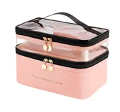 Kosmetyczki, organizery i kuferki - Kosmetyczka rozkładana 2 poziomowa KS92WZ4 - miniaturka - grafika 1