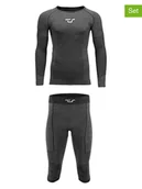 Kalesony - Traunstein Sport 2-częściowy zestaw bielizny funkcyjnej w kolorze szarym - miniaturka - grafika 1