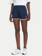 Spodenki damskie - adidas Szorty sportowe adicolor 3-Stripes Sprinter KB9545 Granatowy Loose Fit - miniaturka - grafika 1