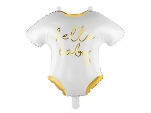 Party Deco Balon foliowy Śpioszki na baby shower - 51 x 45 cm FB64-008-019ME - Baby shower i roczek - miniaturka - grafika 1