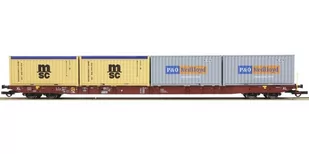 Igra Model, Wagon Platforma Sggnss XL Metrans - Kolejki i akcesoria - miniaturka - grafika 1