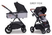Wózki dziecięce - EasyGo Optimo Air 3w1 Grey Fox - miniaturka - grafika 1