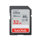 Karty pamięci - SanDisk Ultra 32 GB SDHC UHS-I Klasa 10 - miniaturka - grafika 1