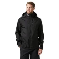 Kurtki i kamizelki sportowe męskie - Męska kurtka żeglarska Helly Hansen Crew Hooded Jacket 2.0 black - S - miniaturka - grafika 1