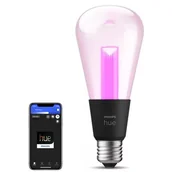 Żarówki LED - Inteligentna żarówka LED PHILIPS HUE 929003151501 6.8W E27 Bluetooth, ZigBee - miniaturka - grafika 1