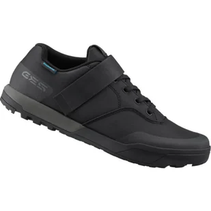 MTB - Buty rowerowe GE500, czarny - Buty rowerowe - miniaturka - grafika 1