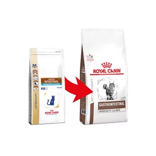 Royal Canin weterynaria ROYAL CANIN Gastro Intestinal Moderate Calorie GIM 35 4kg - Sucha karma dla kotów - miniaturka - grafika 1