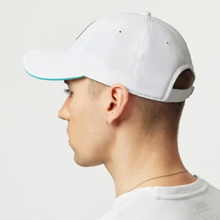 Czapka męska baseballowa biała Team Mercedes AMG F1 2023 - Baseball, krykiet, palant - miniaturka - grafika 7