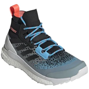 Buty damskie Adidas Terrex Free Hiker Primeblue Rozmiar butów (UE): 42 / Kolor: czarny/niebieski - Buty trekkingowe damskie - miniaturka - grafika 1