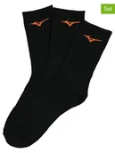 Skarpetki męskie - Mizuno Skarpety sportowe (3 pary) w kolorze czarnym - miniaturka - grafika 1