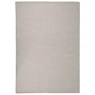 Dywany zewnętrzne - vidaXL Dywan zewnętrzny o płaskim splocie, 140x200 cm, taupe - miniaturka - grafika 1