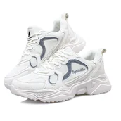 Sneakersy damskie - Sneakersy, buty sportowe Captain Mike białe r.37 - miniaturka - grafika 1