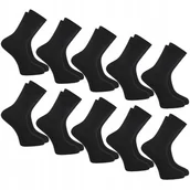 Skarpetki męskie - 10x BEZUCISKOWE Skarpetki Męskie Długie Bawełniane 10 Par MORAJ r. 39-42 - miniaturka - grafika 1