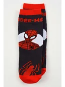 Skarpetki dla dzieci - Spiderman Skarpety antypoślizgowe "Spider-Man" w kolorze czarno-czerwonym - miniaturka - grafika 1