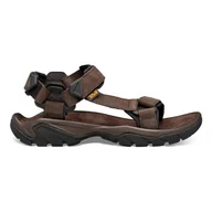 Sandały męskie - Sandały turystyczne męskie Teva Terra Fi 5 Universal Leather - miniaturka - grafika 1