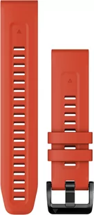 Garmin Quickfit Silicone Watch Band 22mm, czerwony 2022 Akcesoria do zegarków 010-13111-04 - Akcesoria do zegarków - miniaturka - grafika 1