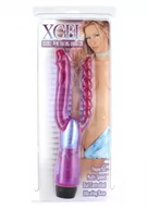 Sztuczne penisy - XCEL DOUBLE PENETRATING VIBRATOR - miniaturka - grafika 1