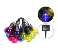 Lampy ogrodowe - Aigostar - LED Łańcuch solarny 20xLED/5,8m IP44 wielobarwny - miniaturka - grafika 1