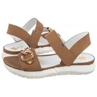 Sandały damskie - Sandały Brązowe 23438 (NE378-a) Nessi - miniaturka - grafika 1