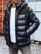 Kurtki męskie - Kurtka męska pikowana granatowa Dstreet TX4159-XXL - miniaturka - grafika 1