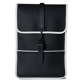 Plecaki - Rains Plecak Backpack Mini 1280 Czarny - miniaturka - grafika 1