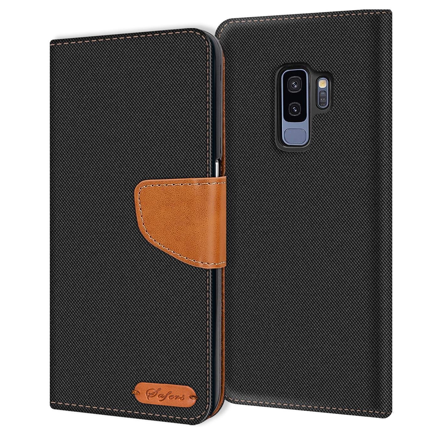 Etui na telefon komórkowy Samsung Galaxy S9+ etui z klapką pokrowiec ochronny pokrowiec z tkaniny