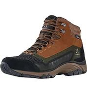 Buty trekkingowe męskie - Haglöfs Męskie buty trekkingowe Skuta Mid Proof Eco High Rise, Brązowy dąb głęboki las 47t, 43 EU - miniaturka - grafika 1