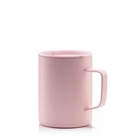 Kubki termiczne - Kubek termiczny na kawę z pokrywką Mizu Coffee Mug 400ml soft pink - miniaturka - grafika 1