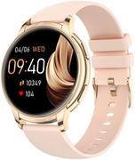 Smartwatch - Hagen HC76.115.5310 HC76 Różowo złoty - miniaturka - grafika 1