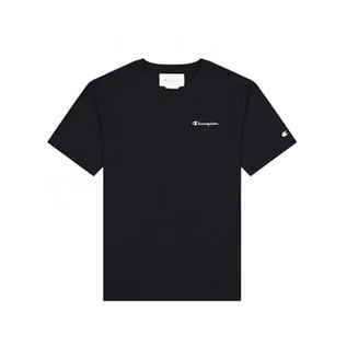 Koszulki i topy damskie - Champion Damska koszulka sportowa C-tech Quick Dry Metaliczna z małym logo S/S, Czarny, S - grafika 1