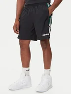 Spodenki męskie - adidas Szorty sportowe 90s Football JX3077 Czarny Loose Fit - miniaturka - grafika 1