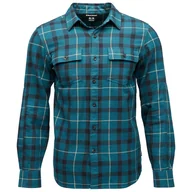 Koszulki sportowe męskie - Koszula męska Black Diamond M Project Twill Ls Shirt Rozmiar: XL / Kolor: brązowy/niebieski - miniaturka - grafika 1