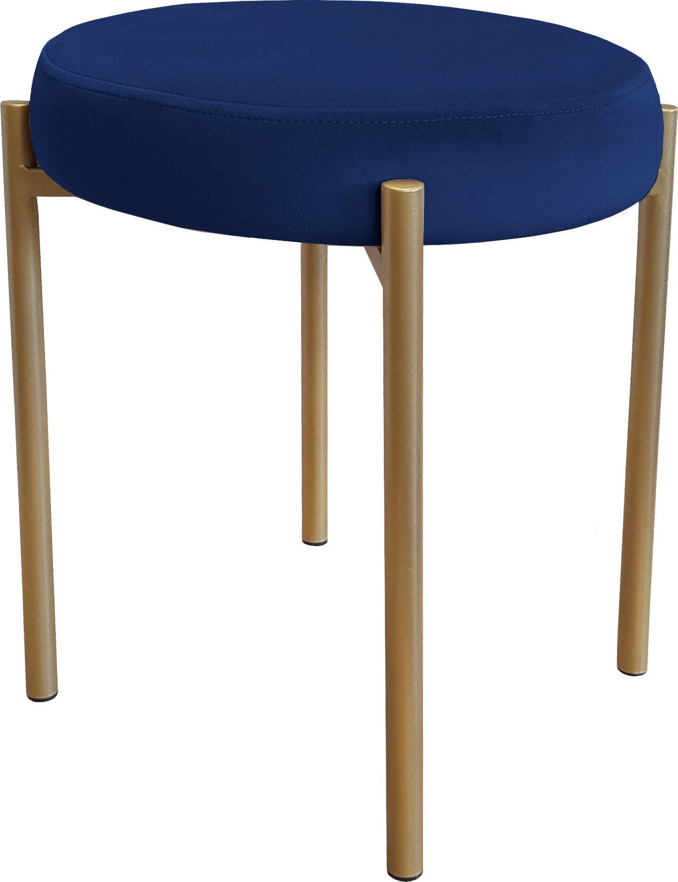 Atos TABORET DIOR STOŁEK LOFT metal podstawa złota MG16