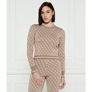 GUESS Sweter LISE Slim Fit - Swetry damskie - miniaturka - grafika 1