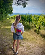 Nerki - Nerka panterkowe navy blue - miniaturka - grafika 1