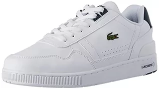 Buty dla dziewczynek - Lacoste T- Clip 0121 1 Temat, Trampki dziecięce, Wht Dk Grn, 37 EU - grafika 1