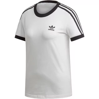 Koszulki i topy damskie - Adidas, Koszulka damska, 3 STR TEE WHIT ED7483, biały, rozmiar 32 - grafika 1