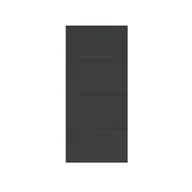 Fronty meblowe - Zestaw 4 Frontów Przesuwnych Vesti Typ 22 Do Szaf 180/270/360 Cm Antracyt 5003027/Abk - miniaturka - grafika 1