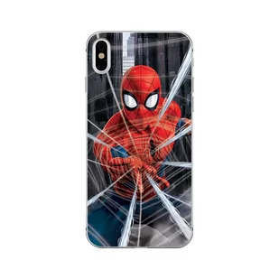 Marvel Etui Marvel Spider Man 008 iPhone X/Xs MPCSPIDERM2726 - Etui i futerały do telefonów - miniaturka - grafika 1